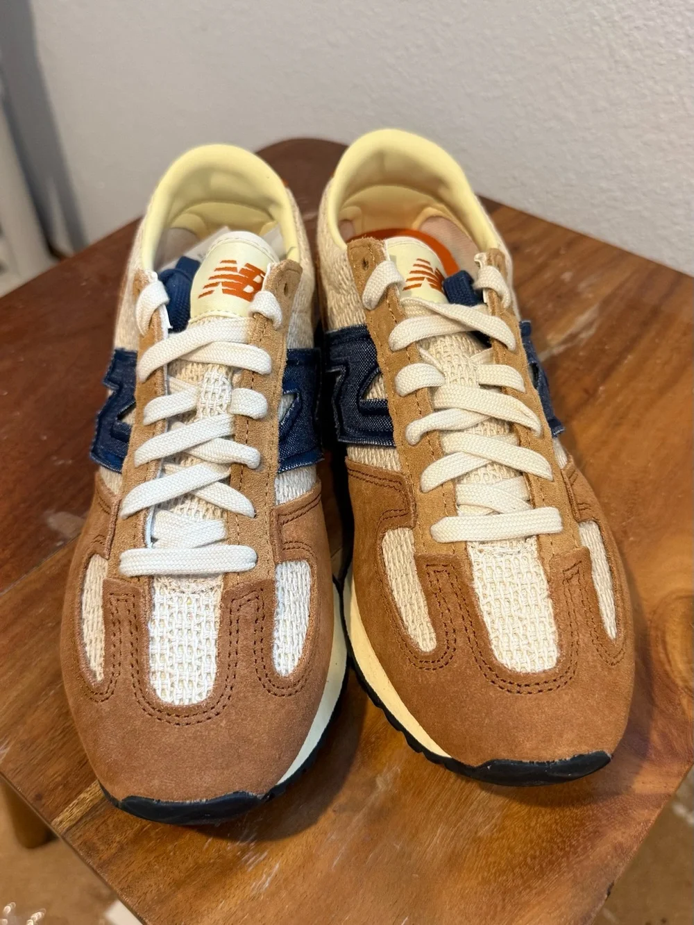 Sézane x New Balance 471 'Ecru Brown'
